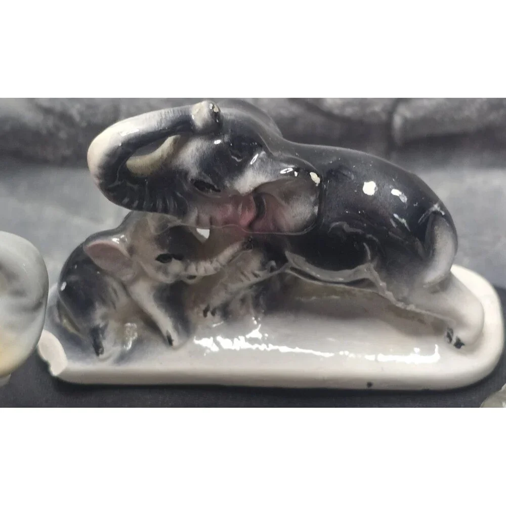 Lot Of 17 Vtg Miniature Elephant Figurines .5-3